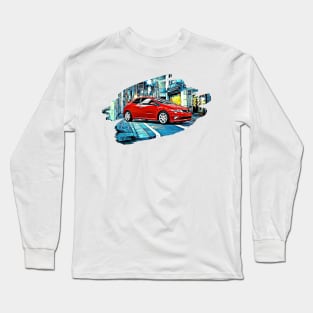 FN2 Civic Type R Tokyo Night Print Long Sleeve T-Shirt